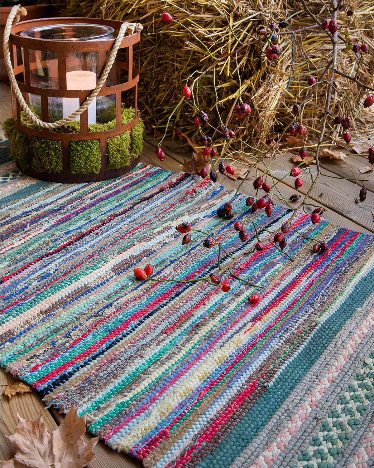 Plain Weave Rag Rug 2
